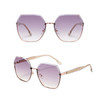 目奢时尚素颜防紫外线气质轻奢高级感多边形太阳镜 商品缩略图3