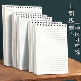 简语/初品PP侧翻线圈本80页 20克（品牌随机发货）