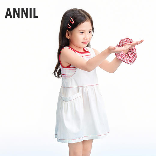 【实体店同款】女童套装夏季新款安奈儿童装XG623202 商品图2