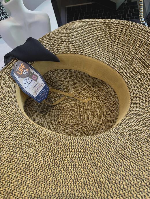 老美纯原！无补！大帽檐蝴蝶结遮阳防晒帽  26Y03059- 商品图14