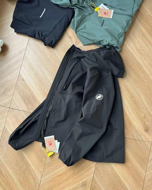 F0316106轻量单层弹力外套男女同款软壳连帽夹克 商品图3