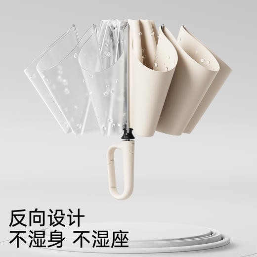 ZUODU左都 环扣全自动 超宽绑带免折叠 专用防风 雨伞 商品图1