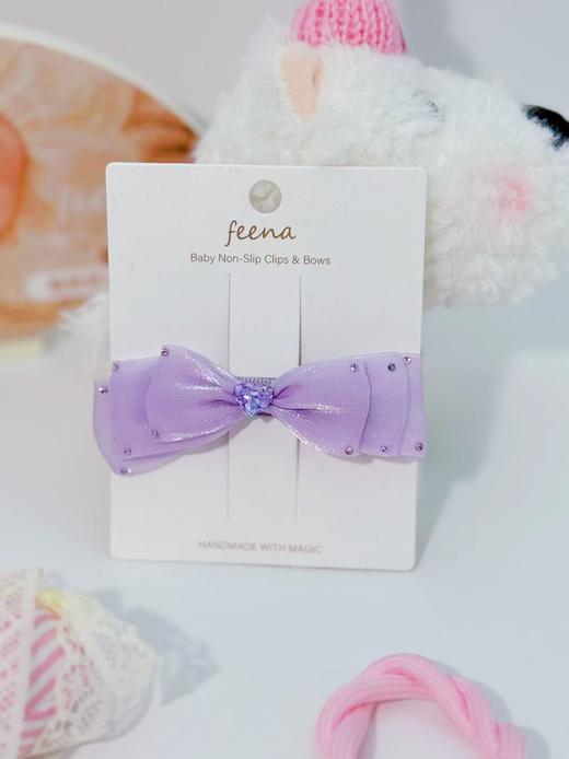 【店庆提前购】哈瑞咪多样屋 feena 儿童蝴蝶发夹 活动价：58-68元 商品图2