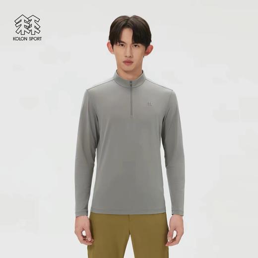 F031651吸湿速干T恤男女S-FUNCTIONAL亲肤柔软半拉链长袖T恤 商品图10