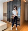 F031691大长腿高腰鱼尾小黑裤微喇裤直筒裤女春夏新款 商品缩略图14