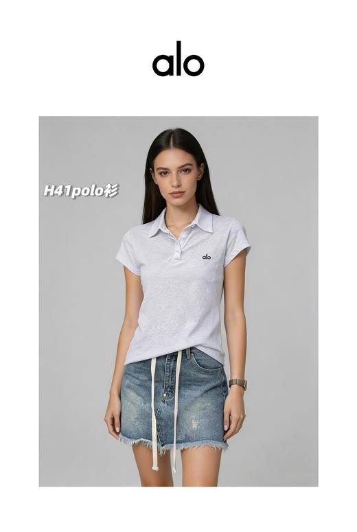 F031681一包2件装春夏新款商务女神范小蛮腰POLO衫高弹力短袖T恤 商品图9