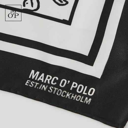 Marc O'Polo/MOP新年系列25春秋季新款桑蚕丝时尚双面印花丝巾女 商品图2