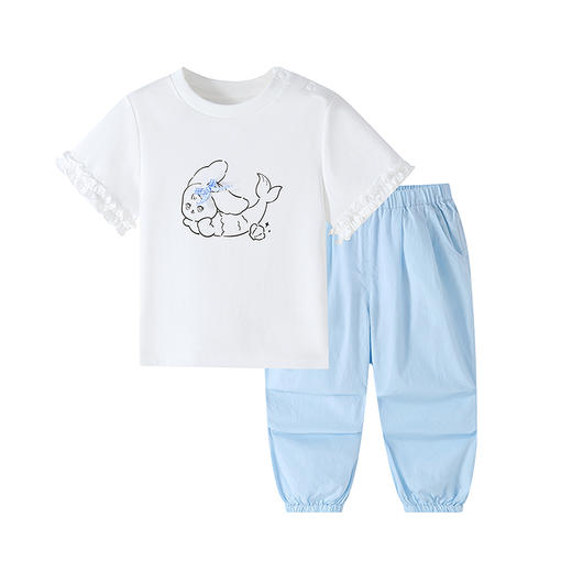 【实体店同款】女童套装夏季新款安奈儿童装XG621196 商品图5