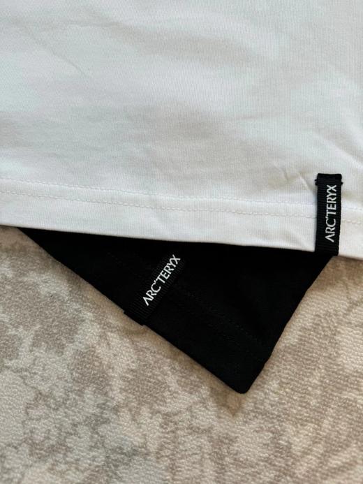 F031614春秋新款男女同款发泡三色彩标浮雕印花长袖T恤 商品图7