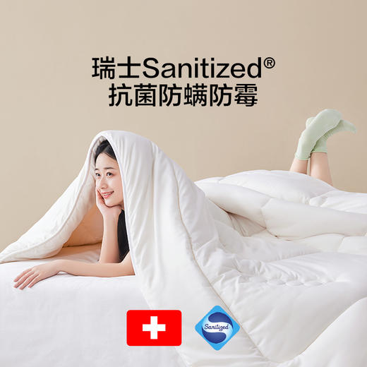 LOVO 呵肤抗菌防螨大豆纤柔春秋被 商品图0