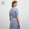 Marc O'Polo/MOP夏季新款好看印花时尚V领茶歇裙显瘦收腰连衣裙女 商品缩略图3