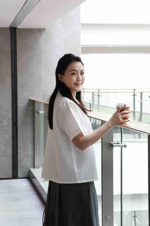 小白花|缪系花边领亚麻衬衣 商品图2