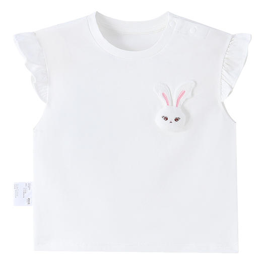 【实体店同款】女童圆领上衣夏季新款安奈儿童装XG621200 商品图6