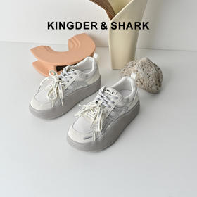 经典鲨2026年夏季专柜新品韩版摇摇底舒适透气潮流休闲鞋女KW316-629021