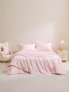 罗莱儿童 童臻 XS A类柔感全棉提花抗菌蚕丝被-二合一