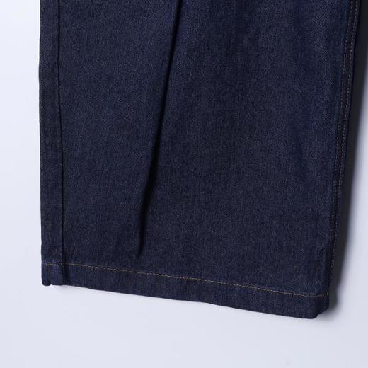 SDSA男装2026新款高贵轻奢美式编织抽绳阔腿牛仔裤复古街头风裤子 商品图3