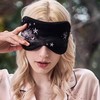 SOLO SETA22姆米男女真丝印花眼罩桑蚕丝可调节遮光睡眠节日礼盒 商品缩略图2