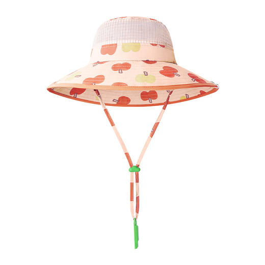 【真原纱大帽檐❗檐下降温】KK树儿童防晒帽守护敏感肌宝宝遮阳帽夏季男童女孩渔夫帽原纱大帽檐。la 商品图4