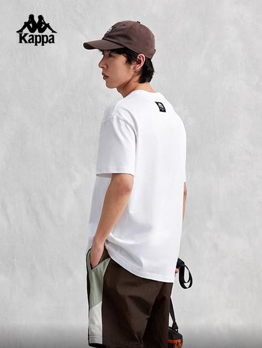 MJ/Kappa卡帕背靠背2026新款短袖男夏季纯棉圆领t恤休闲半袖运动上衣 商品图1