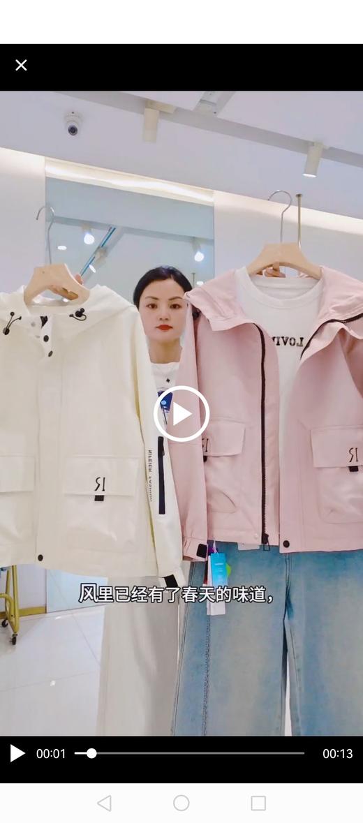 58W013带帽休闲外套！ M  L 商品图4