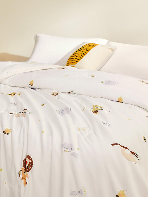 罗莱儿童 萌趣 XS A类抗菌蚕丝被-二合一 野营派对 商品图8