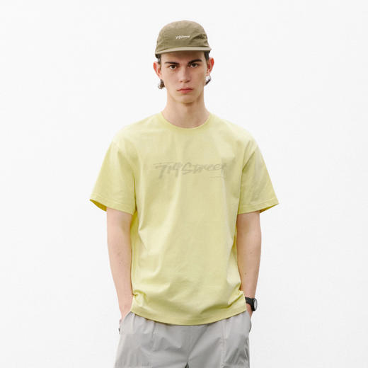 714street吸湿速干反光印花运动短袖2026夏季7A抗菌凉感防晒T恤男 商品图4