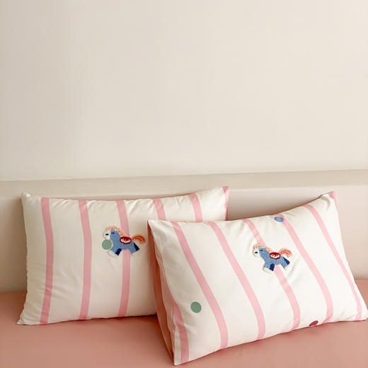 【品牌直发】加倍生活 50支数码全棉长绒棉纯棉毛巾绣四件套 6色可选 商品图5