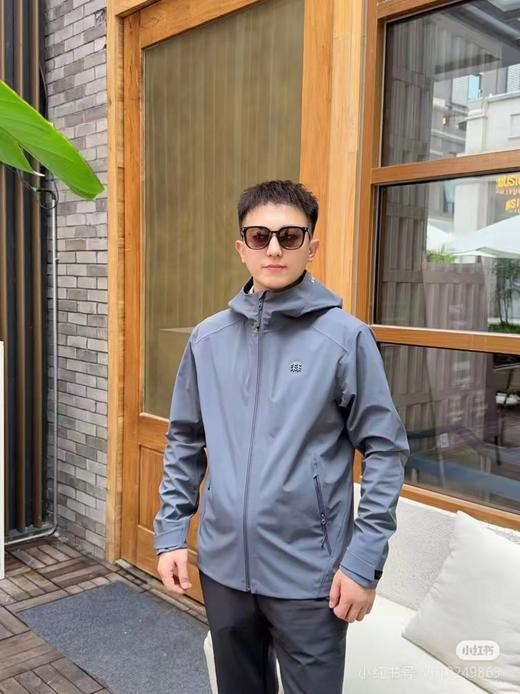 F031618春季新款防泼水防风保暖软壳衣男女同款夹克外套 商品图7