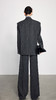 法小曼*子珍条纹气质西装套装高级显瘦休闲风宽松灰色西服 商品缩略图1