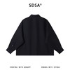 SDSA男装2026新款高贵轻奢韩版简约纯色肌理感长袖衬衫百搭衬衣 商品缩略图4
