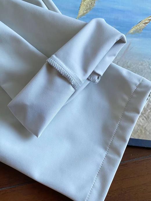 F0316111男士纯色拉链休闲户外登山徒步直筒休闲长裤 商品图7