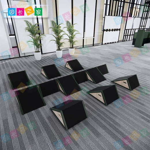 体能跑酷坦克墩跑酷三角蹬 商品图2