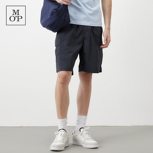 Marc O'Polo/MOP夏季新款高级千鸟格质感舒适吸湿速干休闲短裤男 商品图4