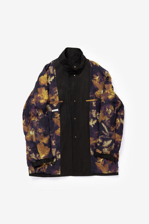 Calmlence 26SS 黑色生丝亚麻混织轻盈猎装夹克 商品图3