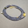 和田玉青海烟紫精美小米珠手串 312-23 商品缩略图4