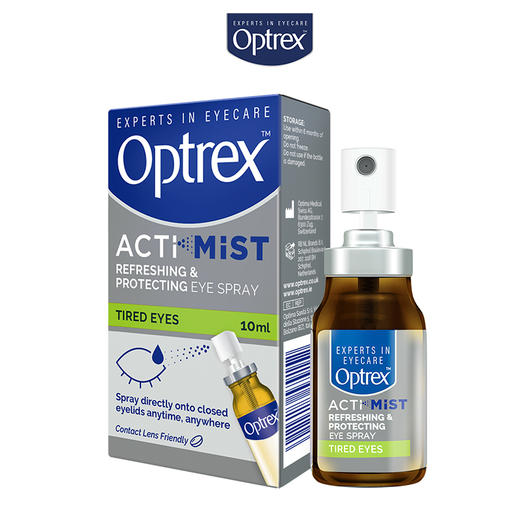 【宁波发】Optrex缓解视疲劳眼紧张润眼喷雾10ml 商品图0
