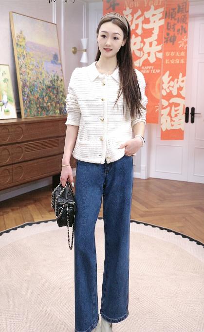 （小个子必入的神裤）火桐hooton 2026春季新款九分直筒裤 商品图1