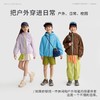 咕噜日记儿童户外撞色拉链外套2026男童轻量泡芙夹克女童连帽新款 商品缩略图4