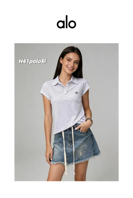 F031681一包2件装春夏新款商务女神范小蛮腰POLO衫高弹力短袖T恤 商品图8