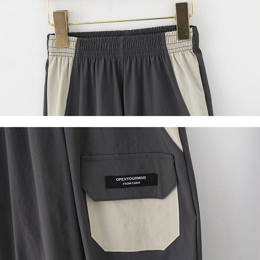 【特价清仓，抢完下架】【吸湿速干，四面弹力】春夏款儿童工装裤束腿裤运动裤子男童女童长裤中大童速干工装裤 商品图4