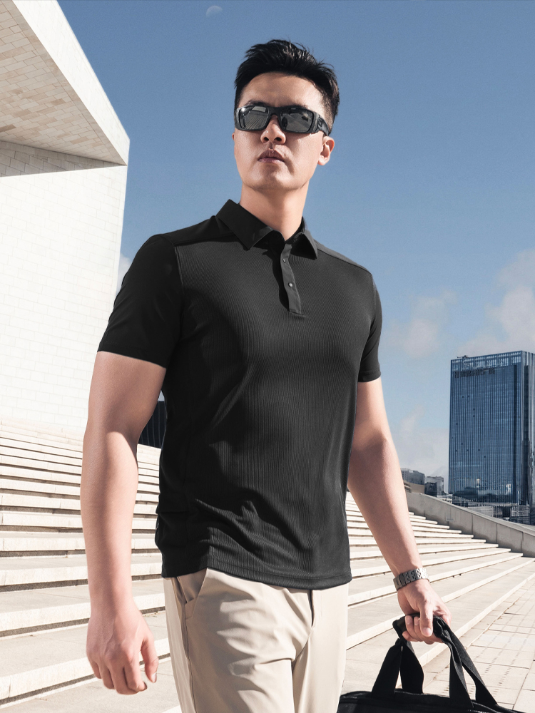 五代龙牙阿波罗POWER DRY短袖POLO