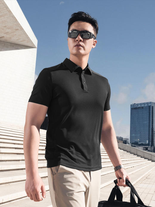 五代龙牙阿波罗POWER DRY短袖POLO 商品图0