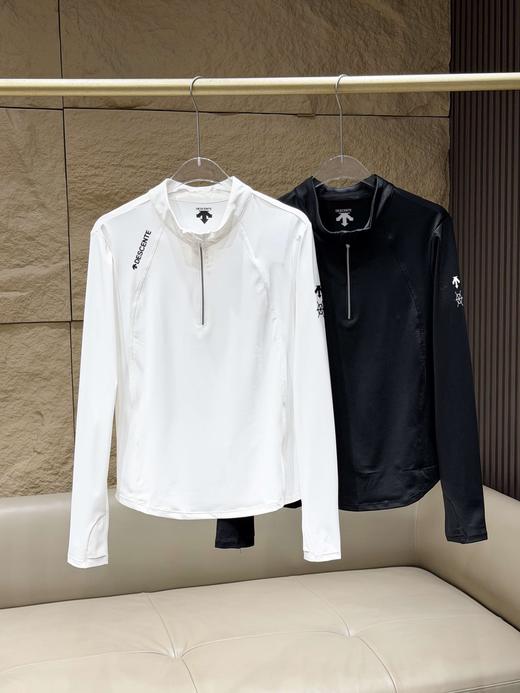 点此购买 DESCENTE迪桑特高尔夫女士长袖POLO衫 YH342374 商品图0