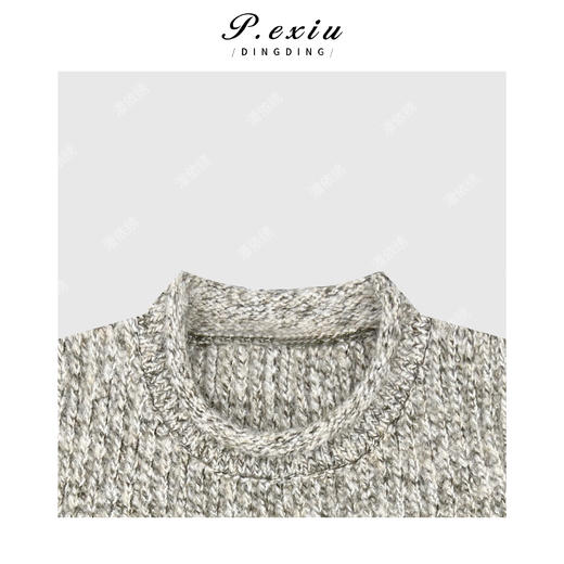 03-3潘依绣丁丁宠粉韩系圆领花纱无袖马甲毛织针织Q2139 商品图2