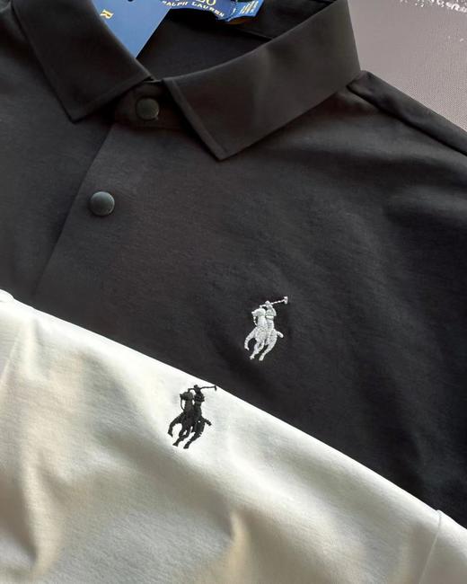 F031626新款刺绣标户外运动健身透气速干科技面料户外短袖T恤polo衫 商品图12