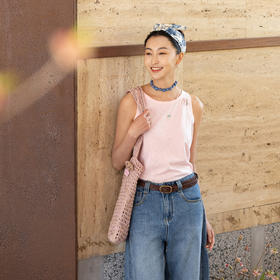 牧衣游原创 手工刺绣纯棉背心女 限量福利款 双林不支持会员折