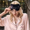 SOLO SETA22姆米男女真丝印花眼罩桑蚕丝可调节遮光睡眠节日礼盒 商品缩略图1