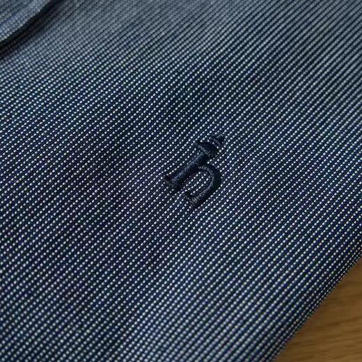 F031695春季新款长袖纯色棉质衬衫男条纹商务休闲衬衣 商品图14