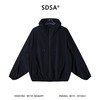 SDSA男装2026新款高贵轻奢时尚简约纯色拉链立领夹克外套户外百搭 商品缩略图0