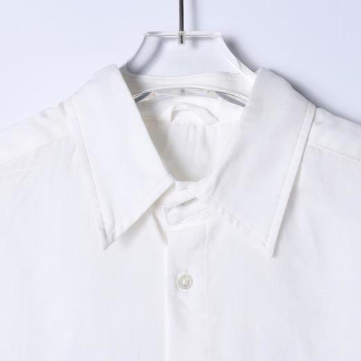 SDSA男装2026新款高贵轻奢韩版简约纯色肌理感长袖衬衫百搭衬衣 商品图1